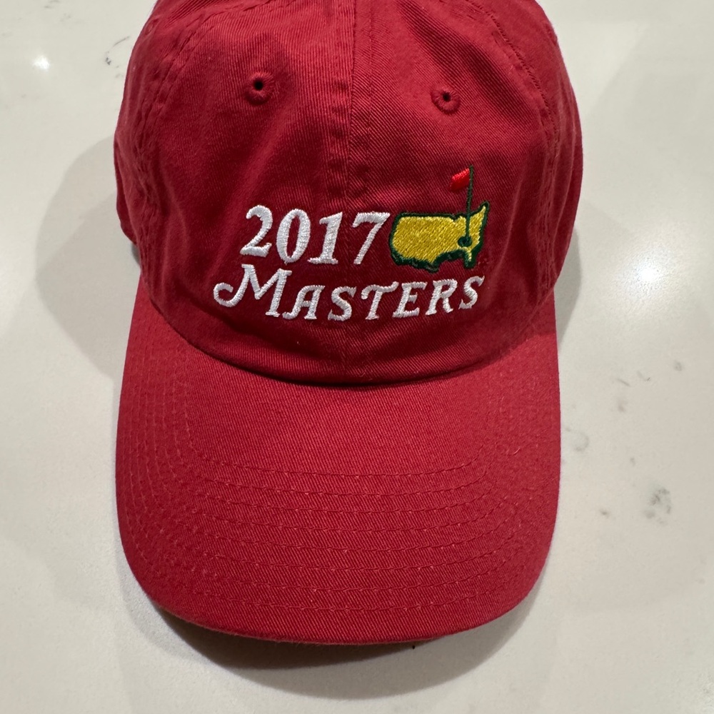 Red 2017 Masters Cap (NWT)